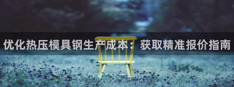 上海易倍投资有限公司：优化热压模具钢生产成本：获取精准报