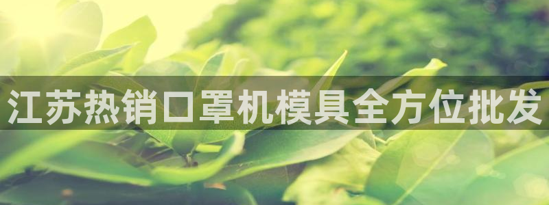 EMC易倍官方网址：江苏热销口罩机模具全方位批发