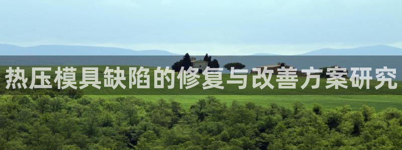 易倍申多少钱：热压模具缺陷的修复与改善方案研究