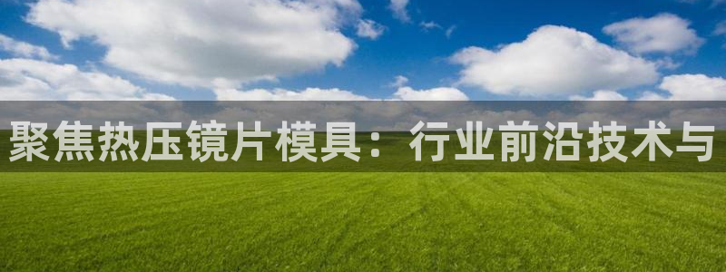 易倍申服用方法：聚焦热压镜片模具：行业前沿技术与