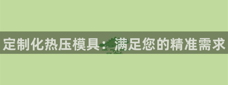 易倍单词app下载：定制化热压模具：满足您的精准需求