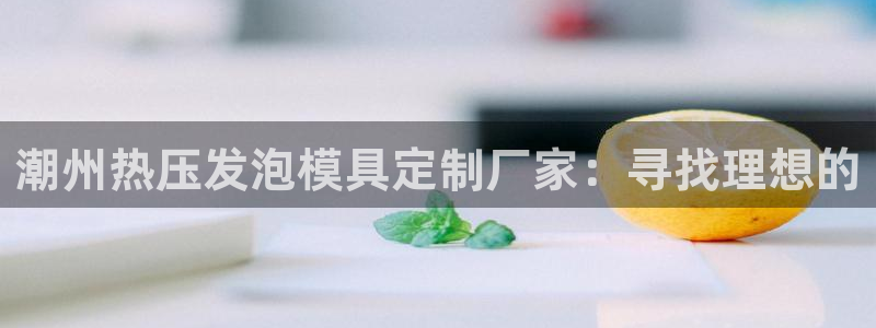 易倍申不良反应：潮州热压发泡模具定制厂家：寻找理想的